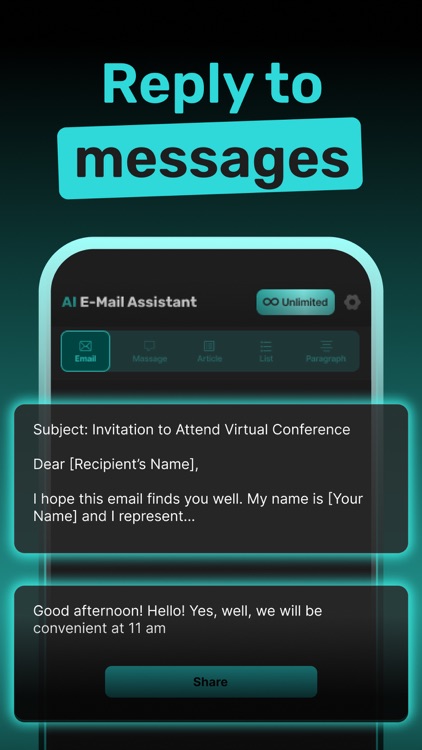 AI Email Generator－Fast Writer screenshot-4