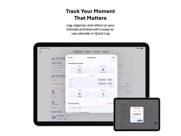 IM Tracker - Intimate Wellness iPad screenshot