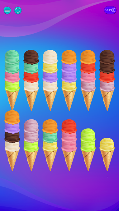 Ice Cream Sorting Screenshot