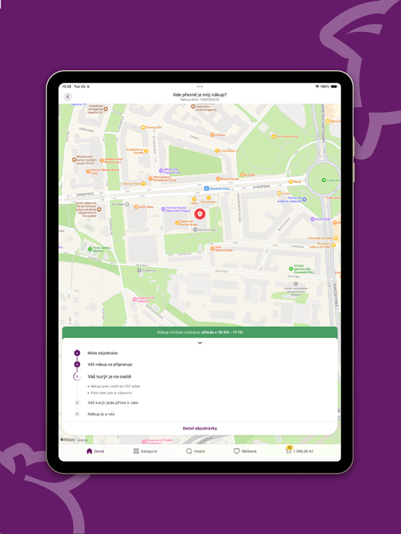 Košík.cz iPad screenshot 4 - Shopping app