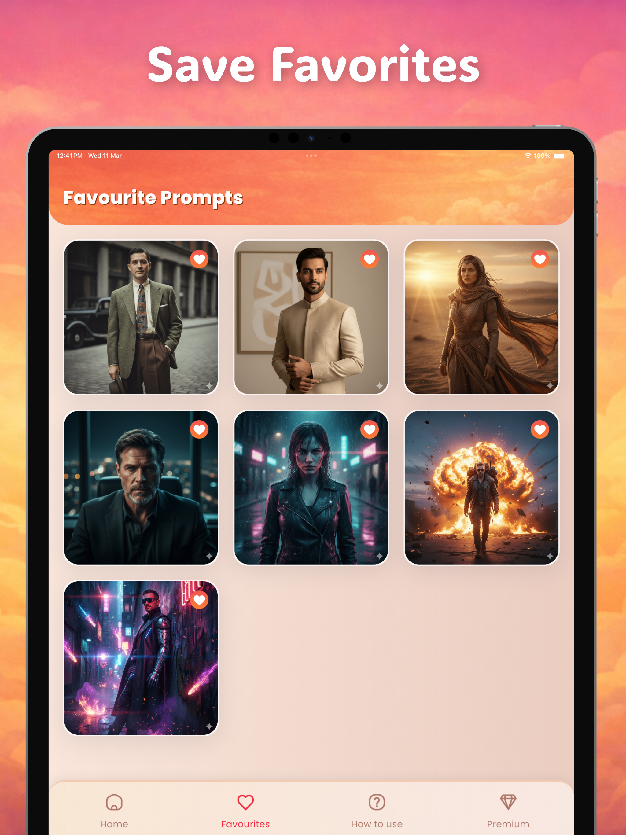 Prompt AI Photo Gallery