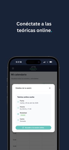 Autoescuela Europa iPhone screenshot