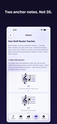 StaffReader: Learn Sheet Music Screenshot 2 of 8