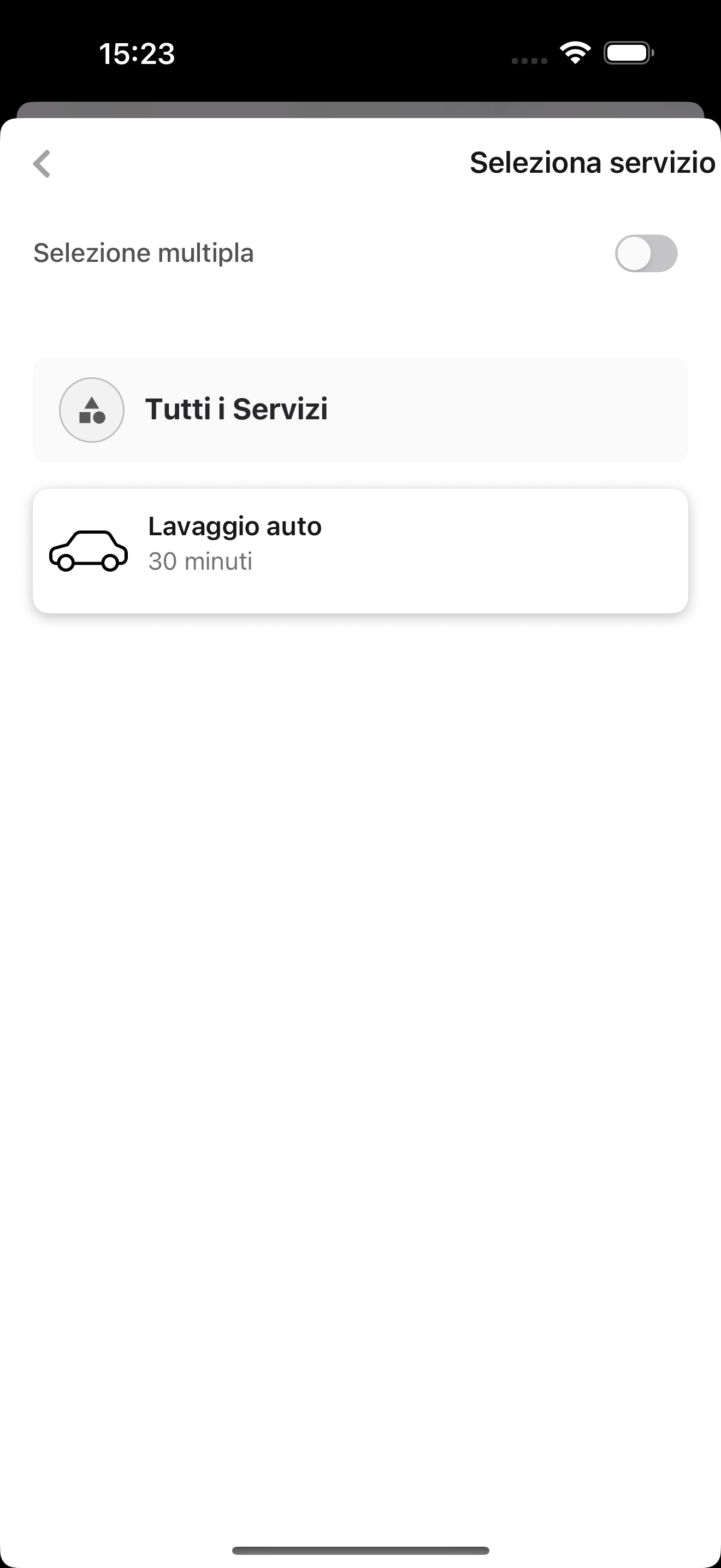 Autolavaggio di Manuel
