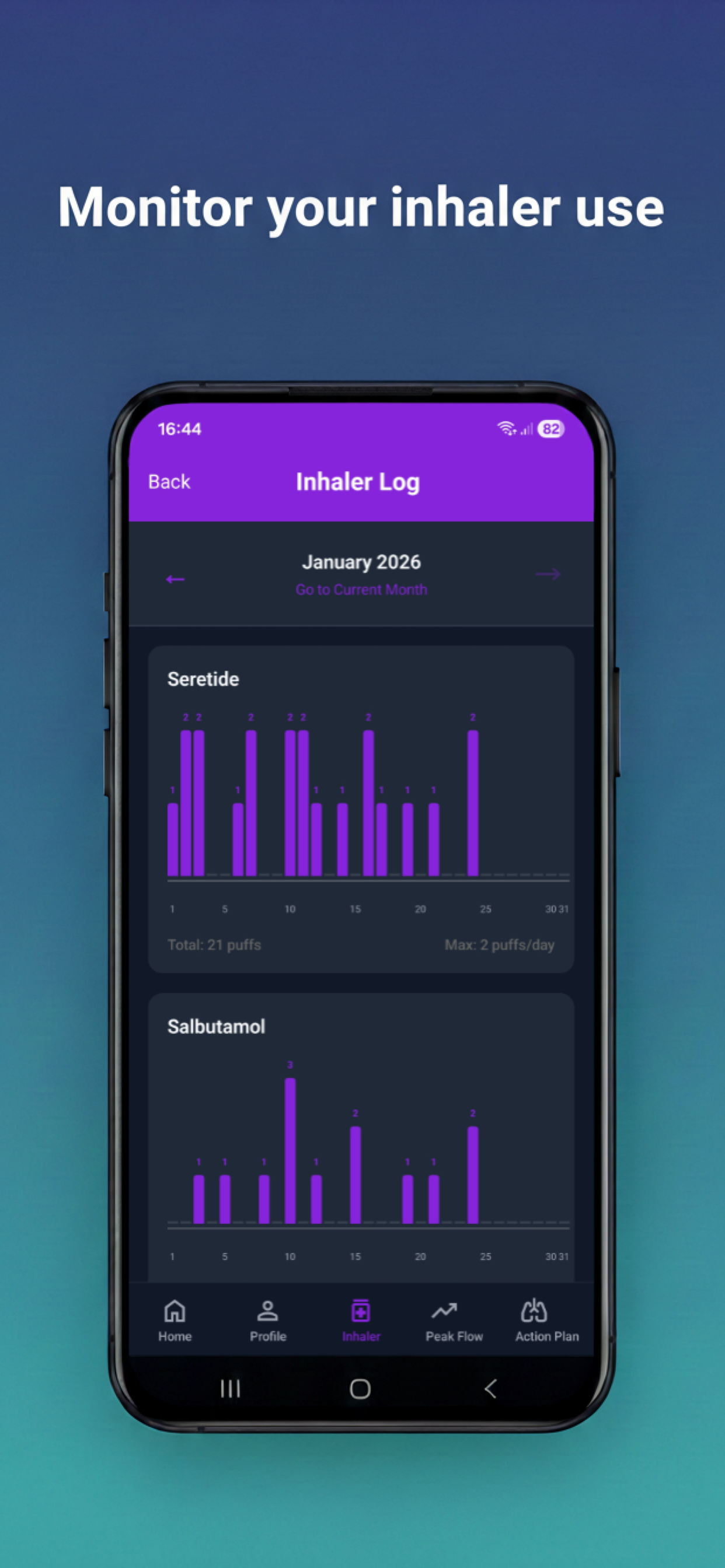 Asthma Plan screenshot 6
