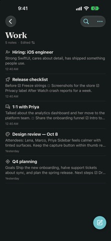 Triquid Notes screenshot 5