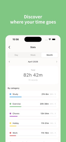 Kiroku - Time Log Screenshot 3 of 5