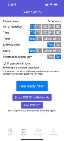 hkdse5** & Professional Exam screenshot