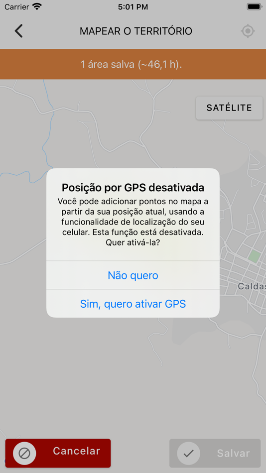 #4. Tô no mapa (iOS) By: Cooperativa EITA