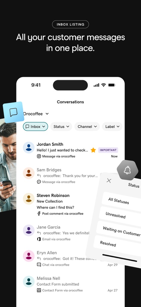 GoDaddy: Websites & Marketing - Unified Inbox Management