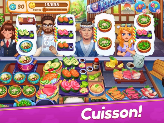 Screenshot #6 pour Cooking Voyage: Kitchen Dash