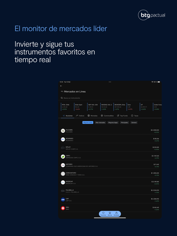 Screenshot #6 pour BTG Pactual Chile Inversiones