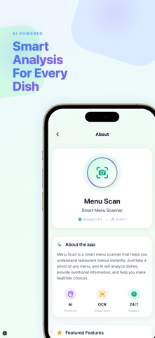 Menu Scanner: Calorie Counter Screenshot 6 of 8