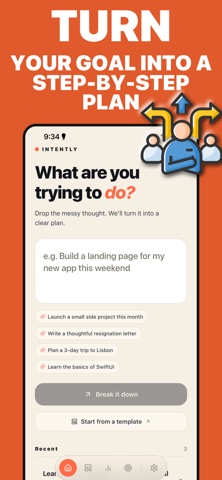 Intently: Task Planner & Guide Screenshot 1 of 5
