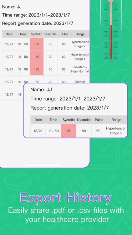 Tiny BP - Blood Pressure App screenshot-3