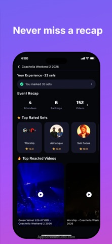 SoundQuest: HQ of live music iPhone screenshot