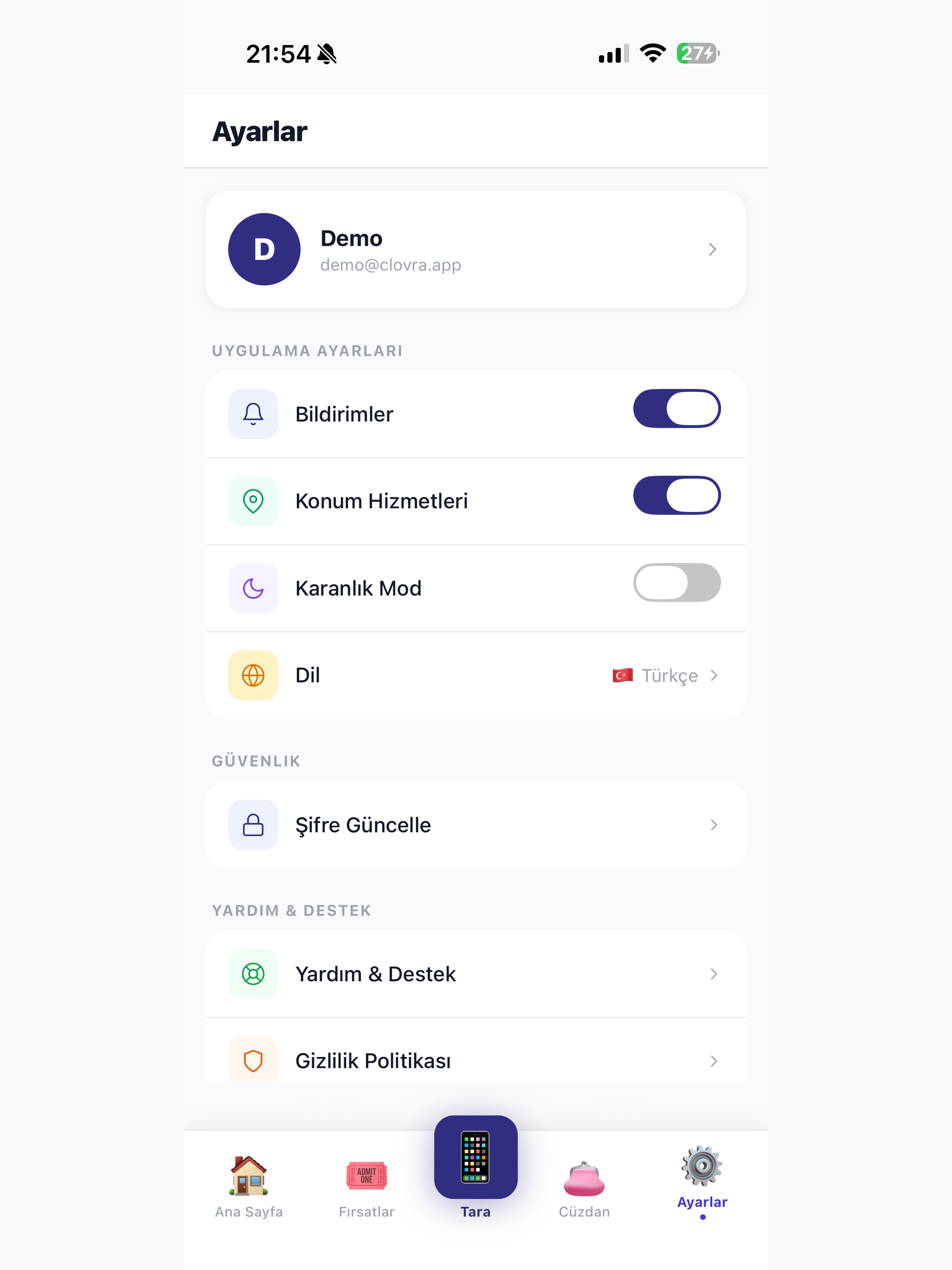 Clovra screenshot 7