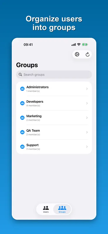 NC User Admin screenshot 3 of 4