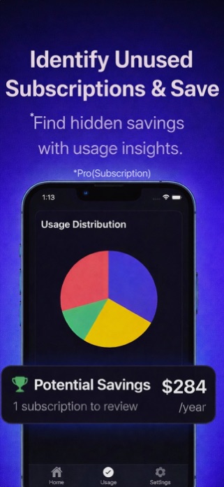 SubWatch: Subscriptions & Bill Screenshot 8 of 9