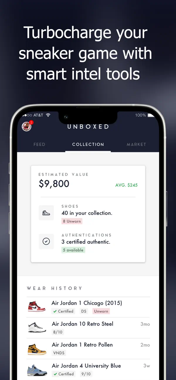 Screenshot #2 pour Unboxed: #1 Sneakerhead App