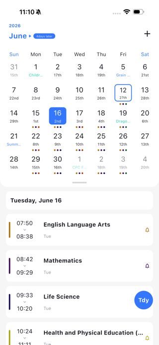 xCalendar Screenshot 1 of 6