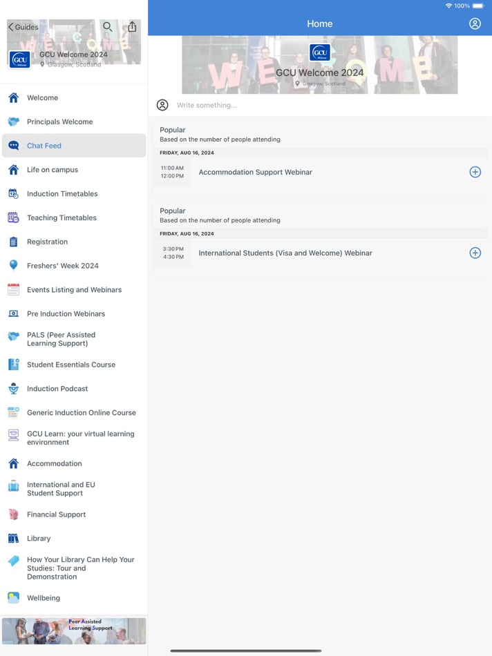 #3. GCU Welcome (iOS) 由: THE GLASGOW CALEDONIAN UNIVERSITY COMPANY LIMITED