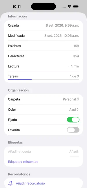 Notas Pro ++ screenshot 2
