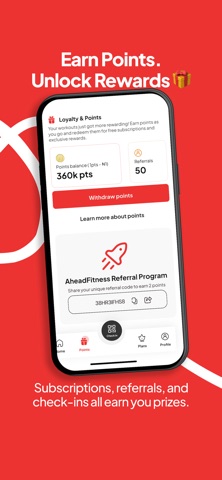 Ahead Fitness screenshot