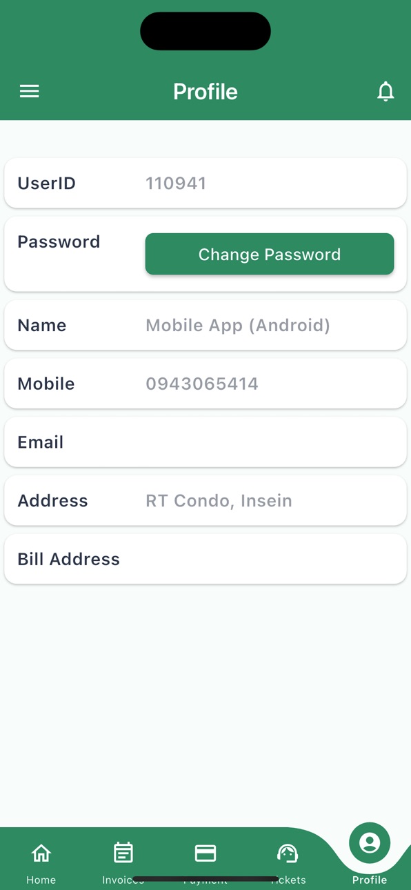 iPhone screenshot