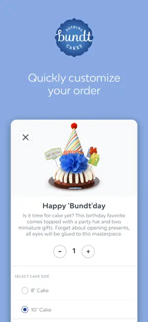 Nothing Bundt Cakes screenshot 2