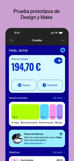 Captura de pantalla de Figma en iPhone 5