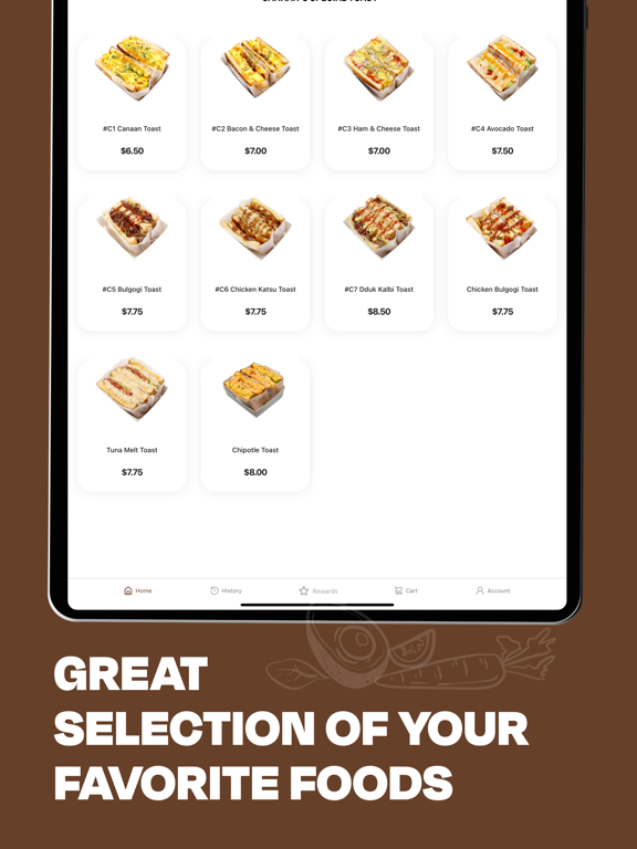 CANAAN BREAD iPad screenshot 1 - Food & Drink app