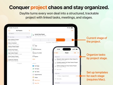Daylite - Mail, Calendar, CRM iPad screenshot
