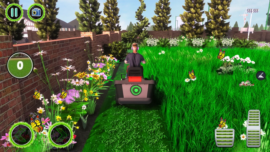 #1. Greenup Lawn Mowing Simulator! (iOS) Tekijänä: Survival Games Production