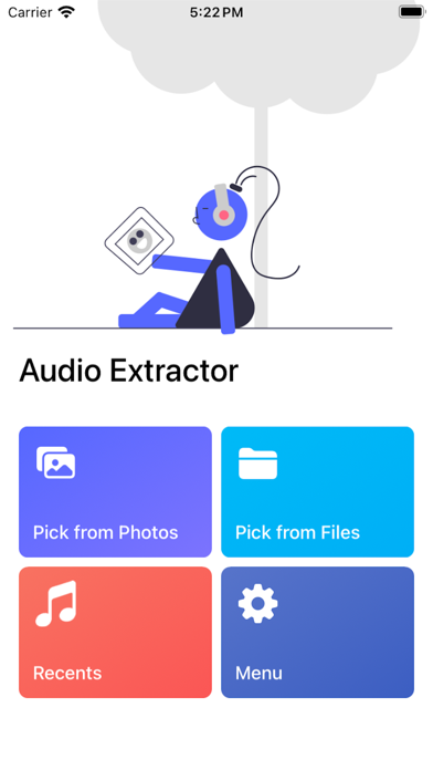 MP3 Extractor - Video to Audio Screenshot