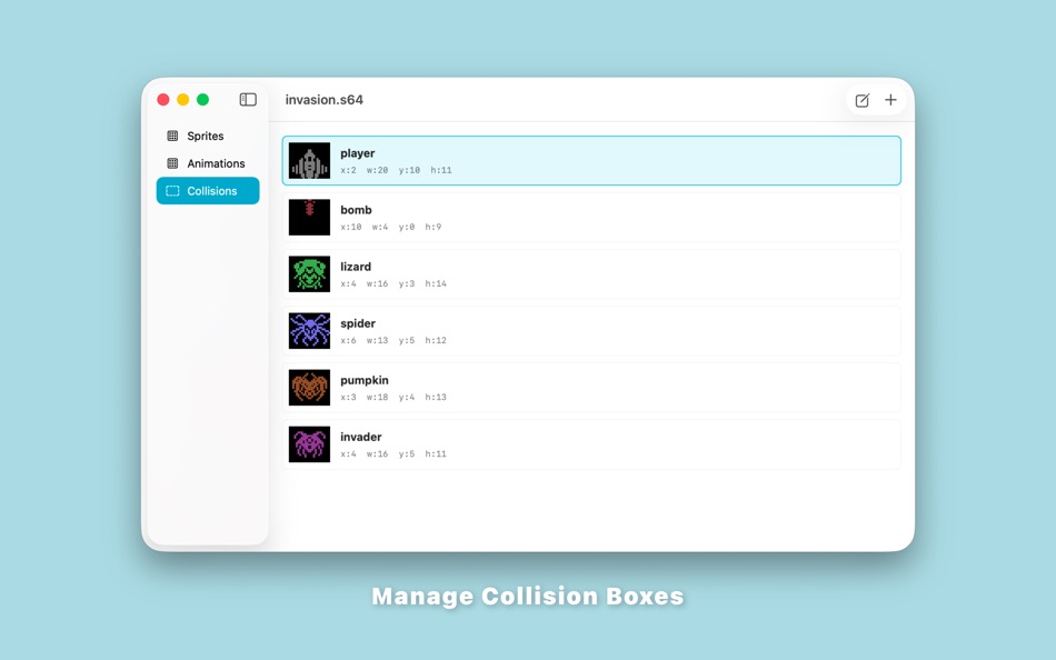 #3. Sprite 64 (macOS) di: Design Chaos Pty Ltd