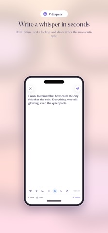 Whispers: Your Calm Space screenshot