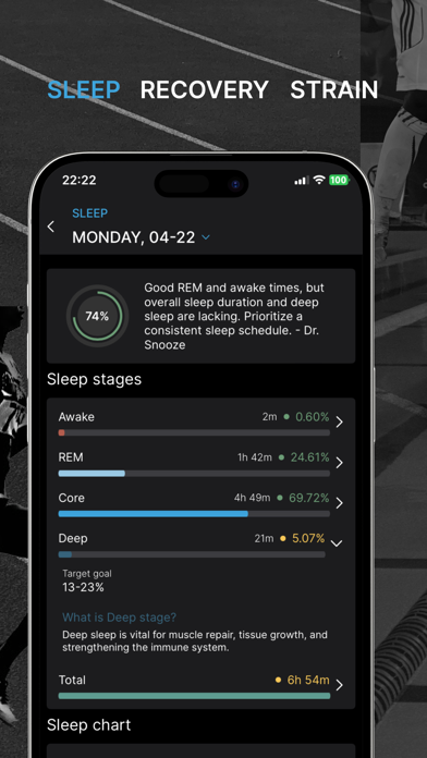Livity: Sleep & Health Tracker Screenshot
