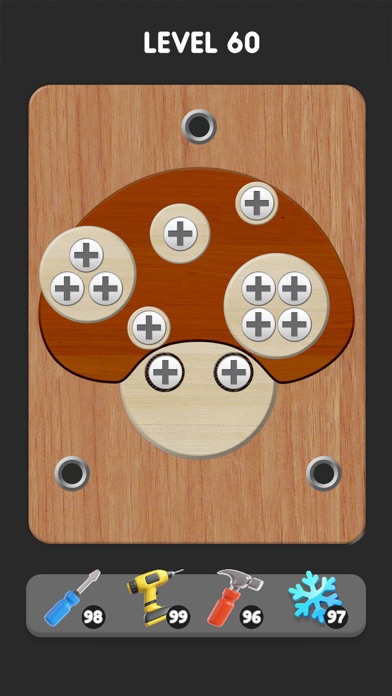 Wood Screw Puzzle Screenshot