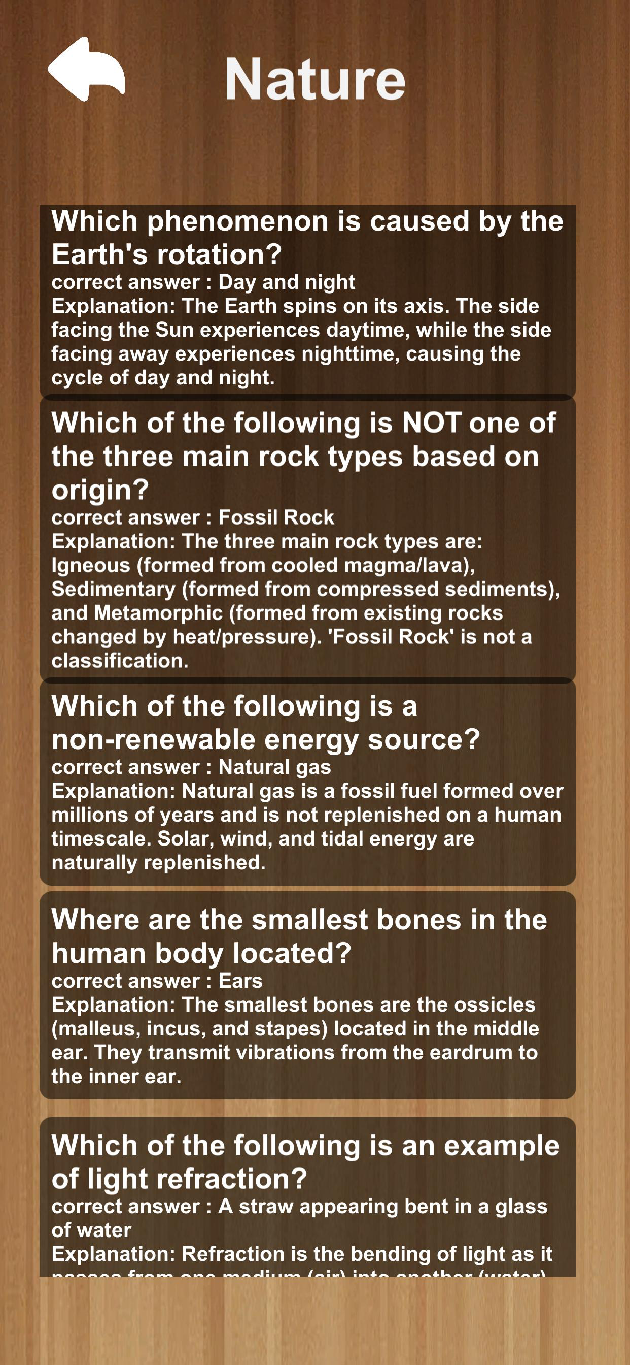 Let you know-Science Q&A
