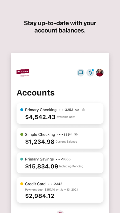 Screenshot #3 pour Achieva Credit Union