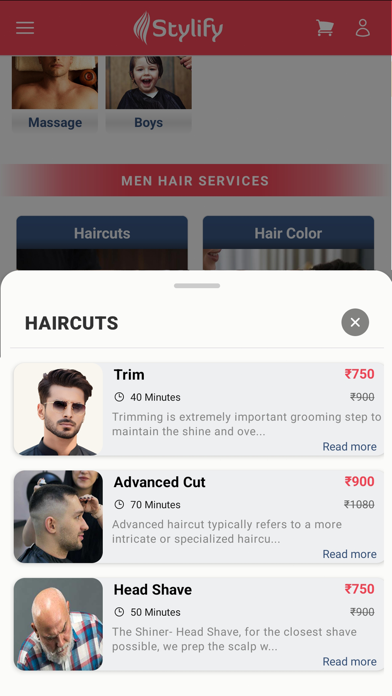Stylify - The Beauty App Screenshot