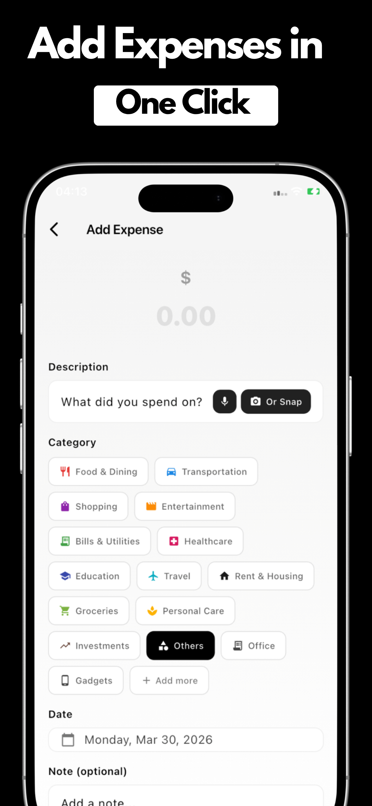 Expenses Tracker • Budget screenshot 3
