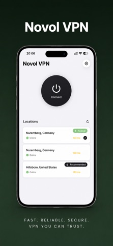 Novol VPN: Fast & Secure Screenshot 1 of 4