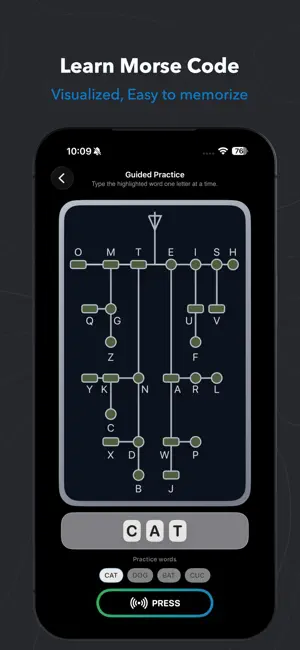 MorseLab: Morse Trainer Game screenshot 1