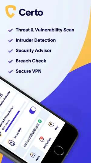 Certo AntiSpy screenshot 2