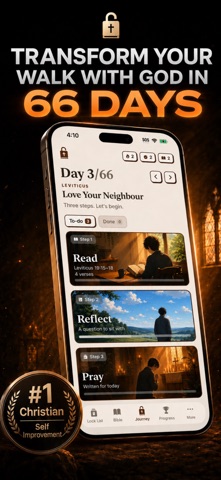 Gospel Reset: 66 Days With God iPhone screenshot 1
