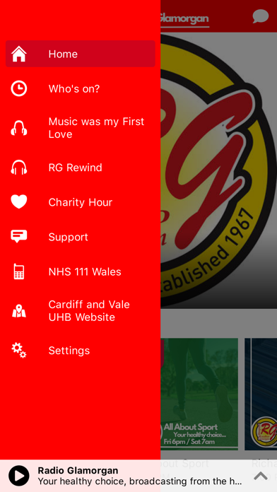 Hospital Radio Glamorgan Screenshot