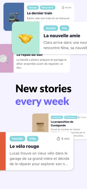 French Stories: Learn French screenshot 2