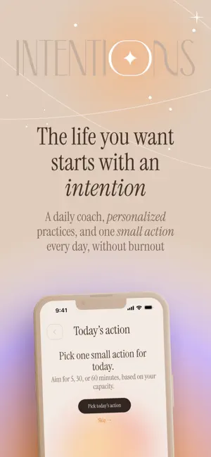 Intentions: Your Daily Coach screenshot 1
